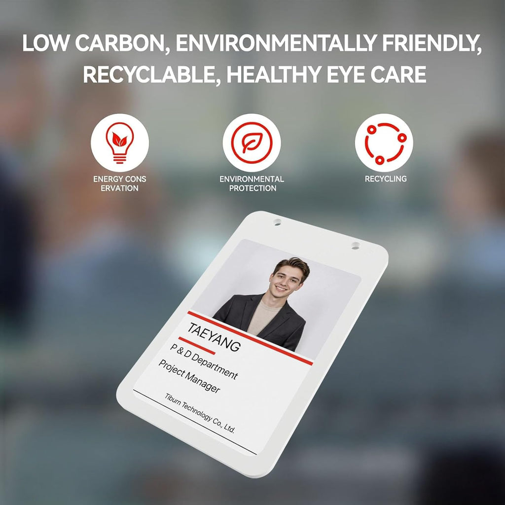 Tiburn 4.0 inch E-Ink Smart Badge Holder(iOS Only)