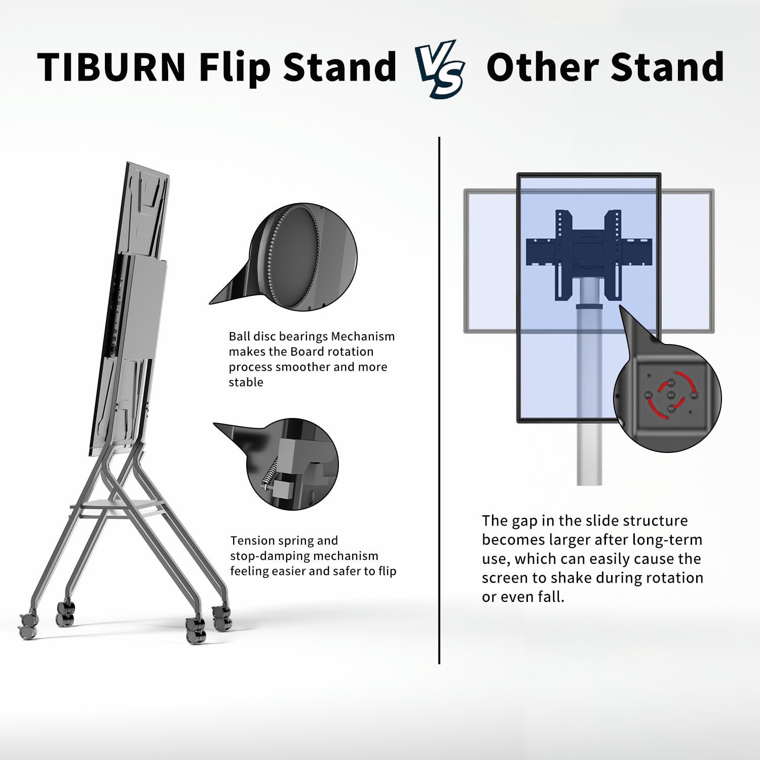 TIBURN Flip Hub 55" S2